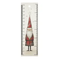 Whimsical Cute Santa Claus Stocking Stuffer Ruler