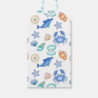 Beach Themed Baby Shower or Birthday Party Gift Tags