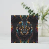 Mosaic Panther Art