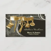 vintage couture dressmaker business cards