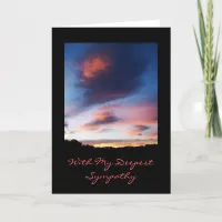 Sunrise Sympathy Card