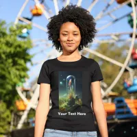 Test Tube Universe Dust Grass T-Shirt