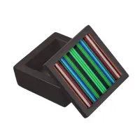 Thin Colorful Stripes - 1 Gift Box