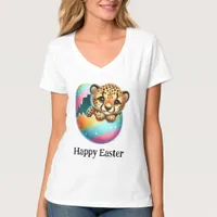 Adorable Funny Cute Easter Cheetah Cub T-Shirt