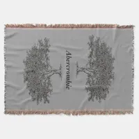 Throw Blanket - Family Trees