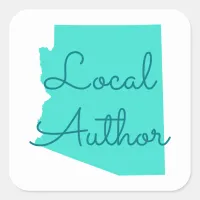 Create Your Own Arizona Local Author Square Sticker