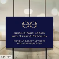 Business Logo Promotional Sign