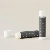 Elegant Lace and Pearls with Black Label Lip Balm