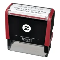 Custom Signature Business Personal Return Address Self-inking Stamp