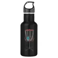 Disc Golf Metal Water Bottle