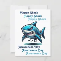 Happy Shark Awareness Day | July 14th Postcard