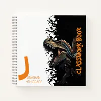 Ferocious Dino Spinosaurus Kids Notebook