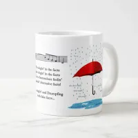 Raining and Singing Alternative Facts Jumbo Mug