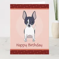 Chihuahua Dog Happy Birthay Custom Card