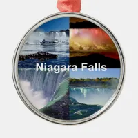 Niagara Falls New York Metal Ornament