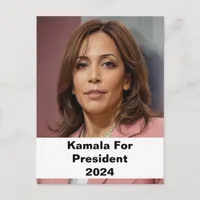 Kamala Harris For President Postcard