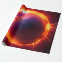 Planets - space - stars - Milky Way galaxy Wrappin Wrapping Paper