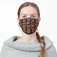 Chocolate Bars Adult Cloth Face Mask