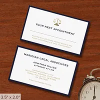 Appointment Cards for Attorneys