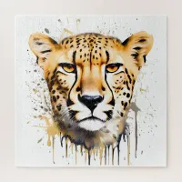 Cheetah Portrait Jigsaw Puzzle