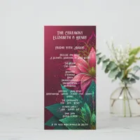 Luxurious Floral Wedding Invitation Suite