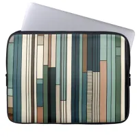 Earth Scape Vertical Stripes  Laptop Sleeve