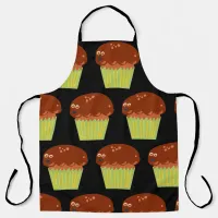 Custom Muffin Pal Fun Breakfast Cartoon Apron