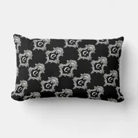 G Monogram Initial Throw Pillow