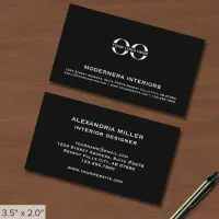 Chic Interior Design Business Card