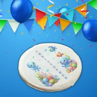 Under the Sea Boy Birthday | Sugar Cookie