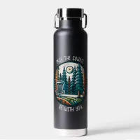 May the Course Be with You Disc Golf  Water Bottle