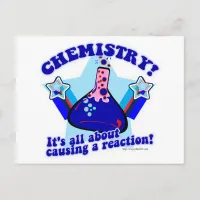 Chemical Reaction Postcard