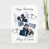 Happy Anniversary Love You Babe Personalized  Card