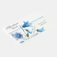 Bluebells Wedding Guest Book