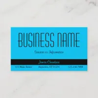 Blue Business Card