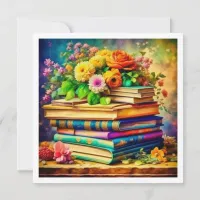Every Birthday is a New Chapter | Vintage Books Card