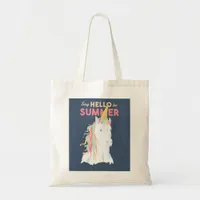 Summer Unicorn Tote Bag