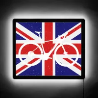 Union Jack Cycling, British Cyclist LED Sign