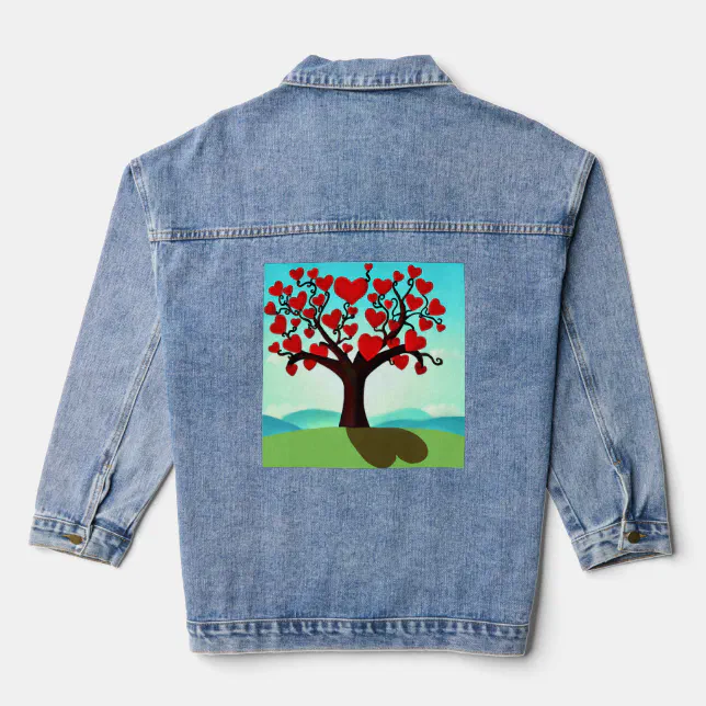 Love Tree  Denim Jacket