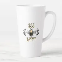 Bee Happy | Vintage Colors Honey Bee Latte Mug