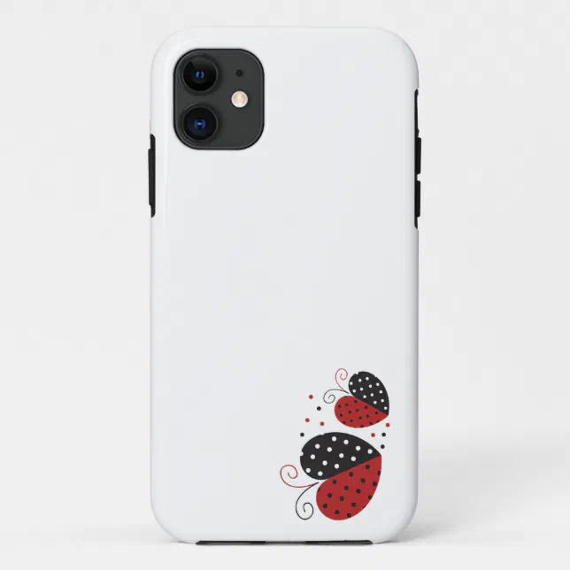 Ladybug Heart cute iPhone 11 Case