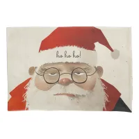 Tired Santa Pillow Case