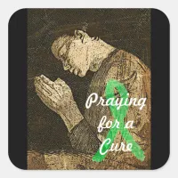 Praying for a Cure for Lyme Disease Sticker