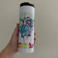 Coastal Wildlife Beach Bird Thermal Tumbler