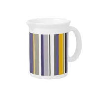 Modern New Season Stripes Beverage Pitcher