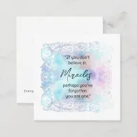 *~ Miracle Fancy Rainbow Frame AP62  Note Card