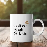 Black and Brown Watercolor Coffee Mug