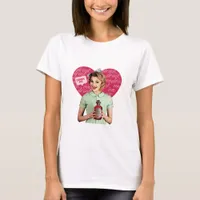 Drink Me Vintage Pinup Alice T-Shirt