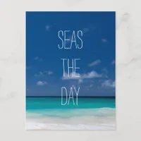 Seas The Day Postcard