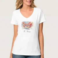 *~* Ti Amo I Love You Heart Wings T-Shirt AP78